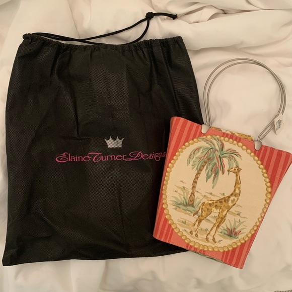 NWT Elaine Turner Clutch - Picture 2 of 3